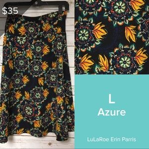 Large LuLaRoe Azure skirt